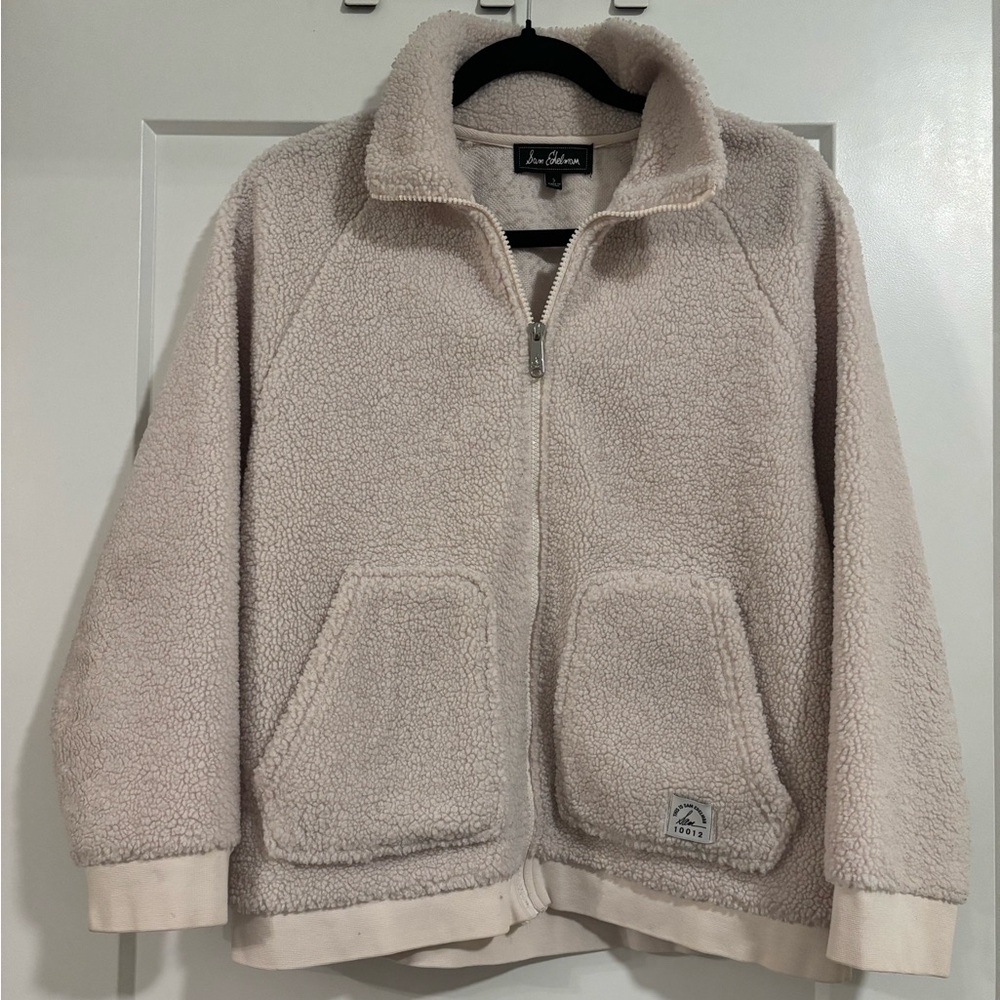 Sam Edelman Cream Sherpa Jacket